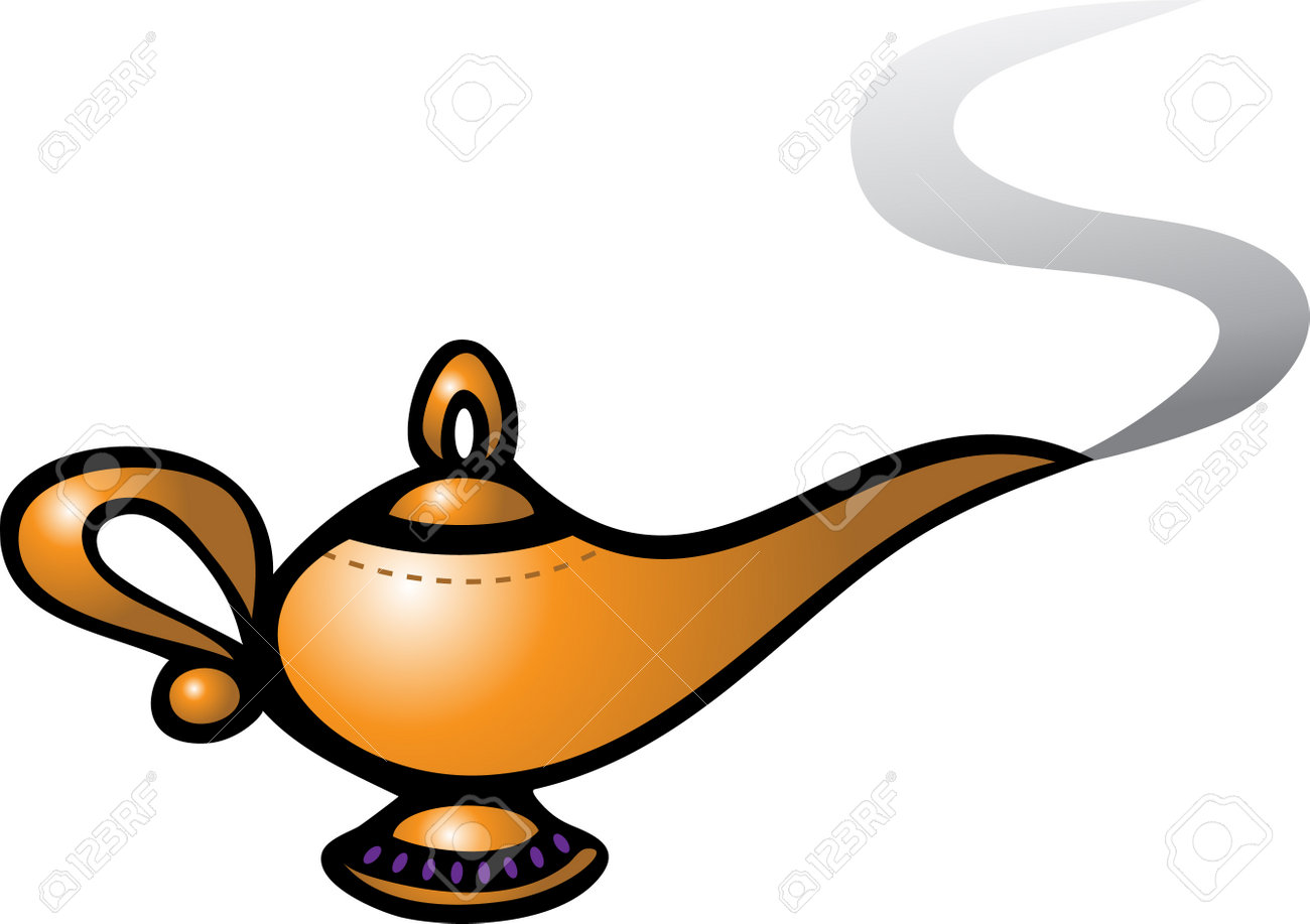 Magic Lamp Line Icon Stock Illustration - Download Image Now - 2015,  Cultures, Desire - iStock, image size:1300x917