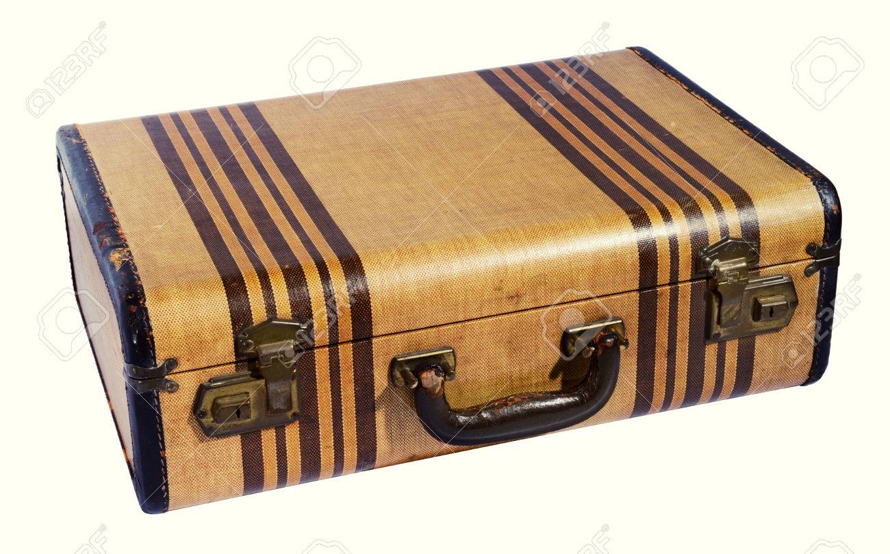 it striped luggage