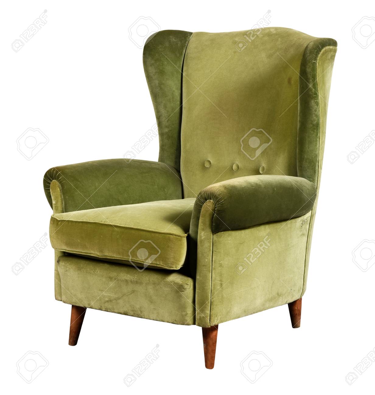 green velvet armchair moss green velvet armchair of old design on short legs with high back isolated white background velvet armchair of old design on short legs with high back green velvet armchair moss green velvet armchair of old design on short legs with high back isolated white background velvet armchair of old design on short legs with high back