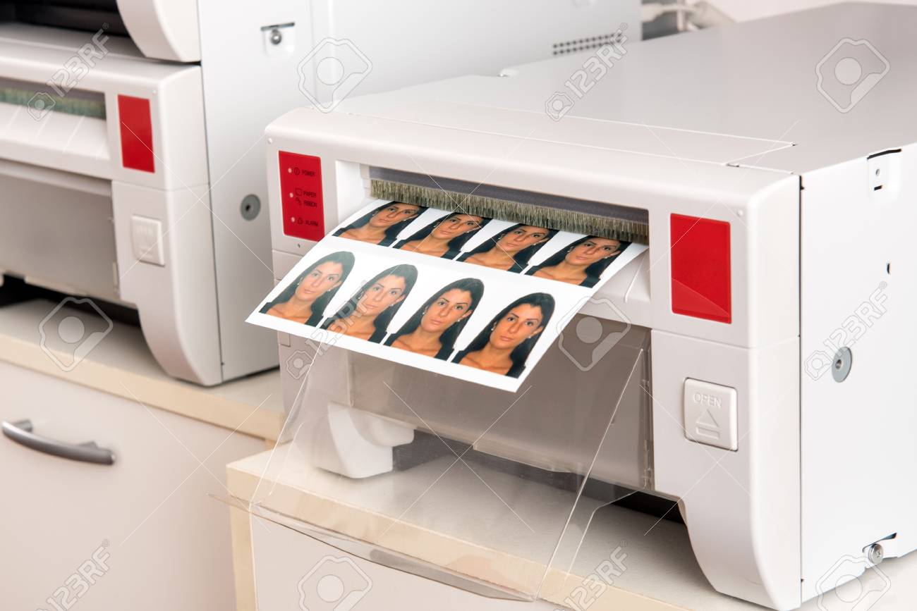 passport printer machine