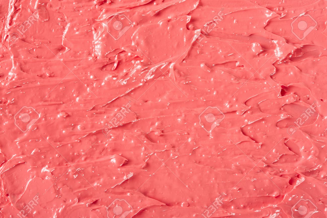 Rouge à Lèvres Corail Rouge Purée La Couleur De Fond Texture