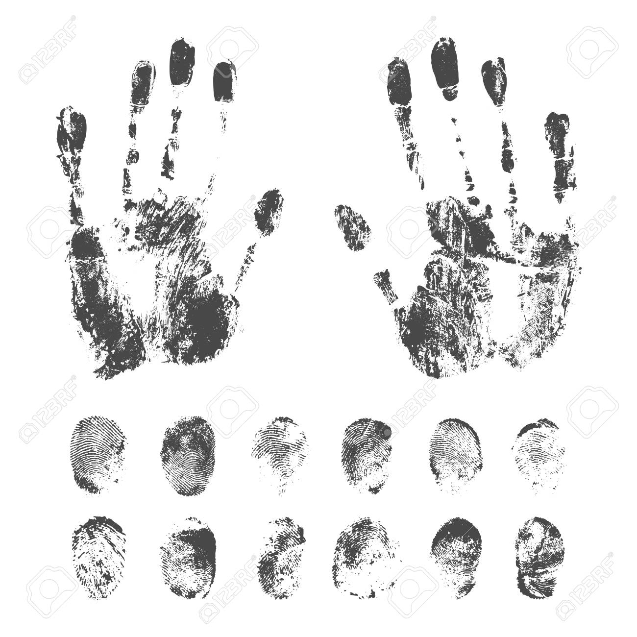 handprint ink
