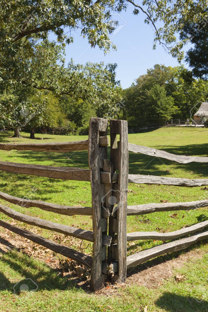 View Of The Ancient Wooden Fence On The Farm. Stock Photo, Picture and  Royalty Free Image. Image 14022979., image size:866x1300