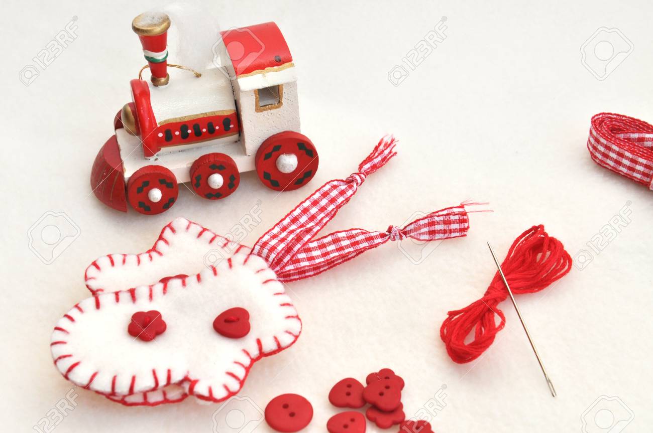 Download Christmas Craft Supplies And Ornaments Stock Photo Picture And Royalty Free Image Image 16955788 3D SVG Files Ideas | SVG, Paper Crafts, SVG File