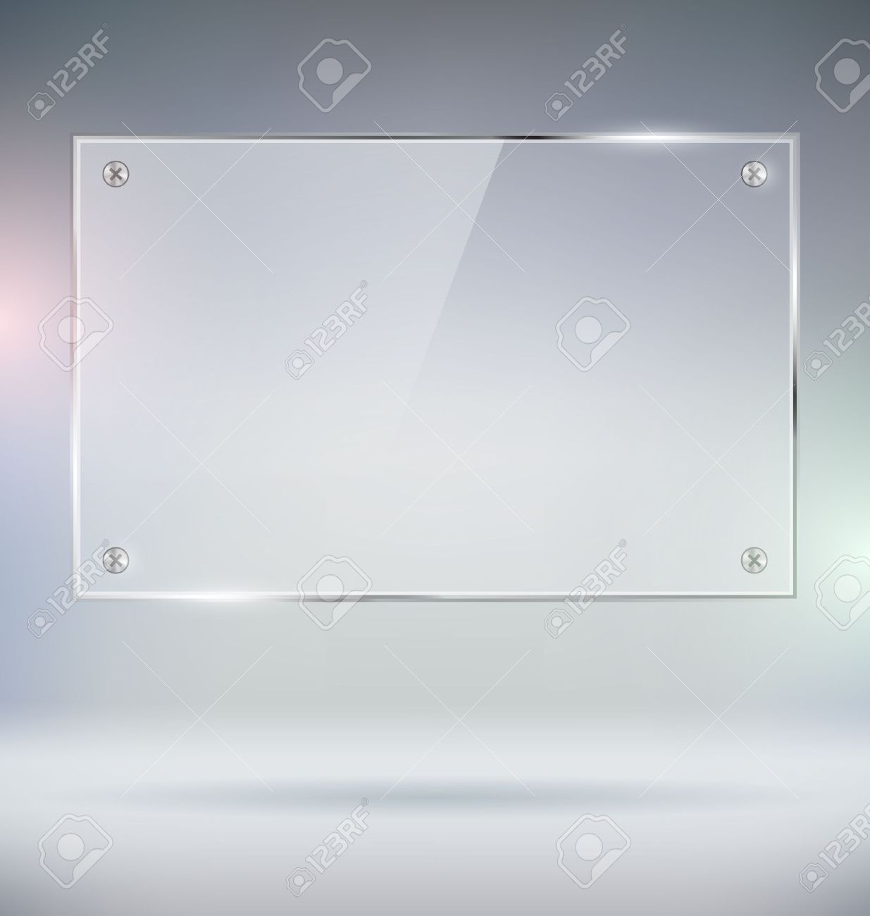 Blank Glass Plate Vector Mock Up - 47223056 Blank Glass Plate Vector Mock Up - 47223056