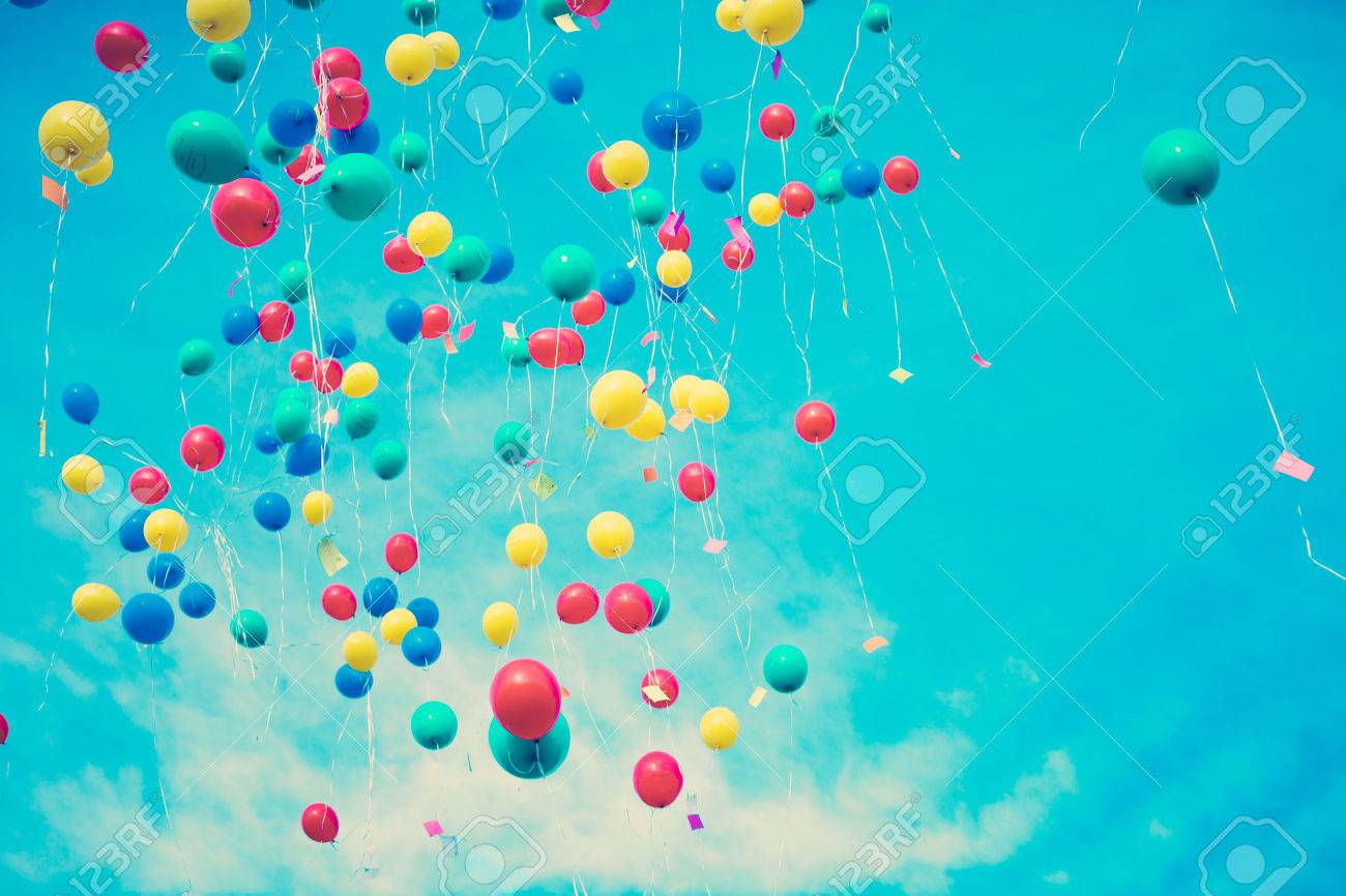Where are the balloons flying away Where are the balloons flying away