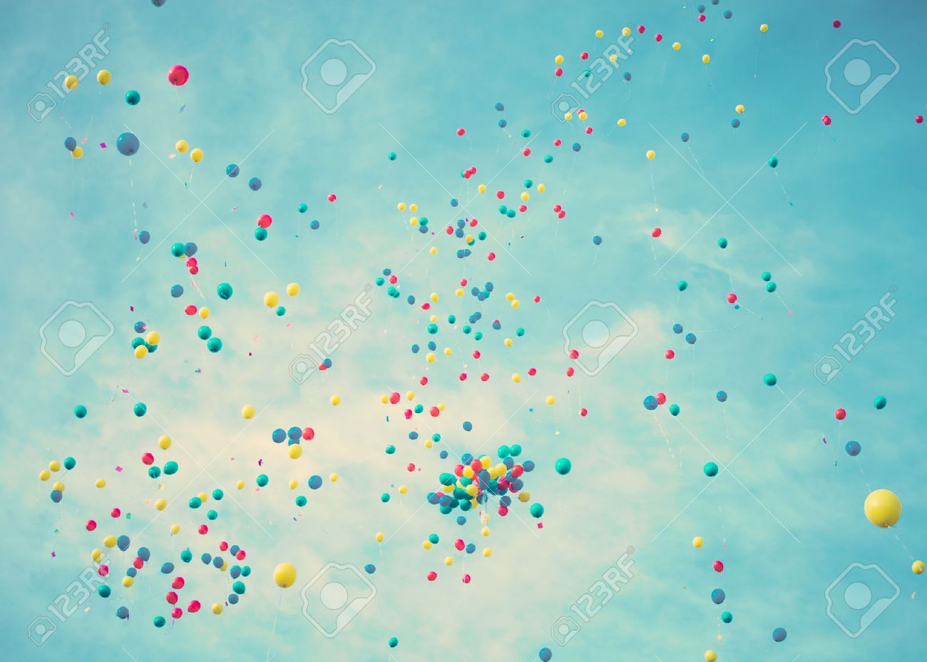 Where are the balloons flying away Where are the balloons flying away