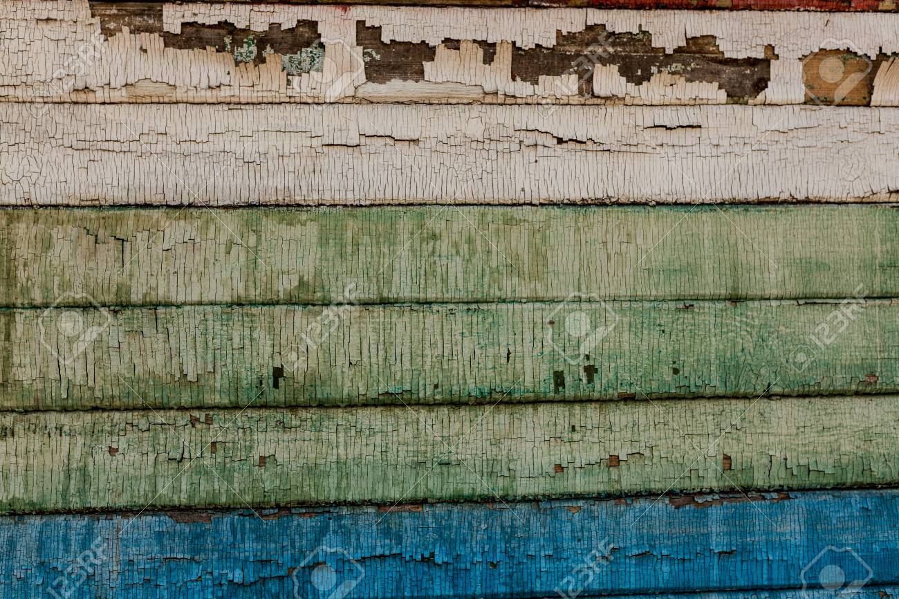 texture wooden background of old wooden painted texture surface with