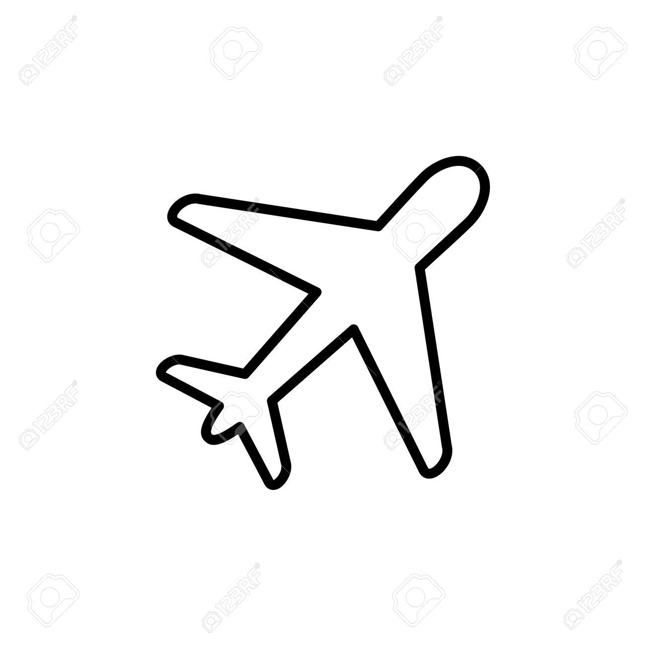 Plane Icon Vector Airplane Icon Vector Flight Transport Symbol Travel Illustration Holiday Symbol Royalty Free Cliparts Vectors And Stock Illustration Image 164556185