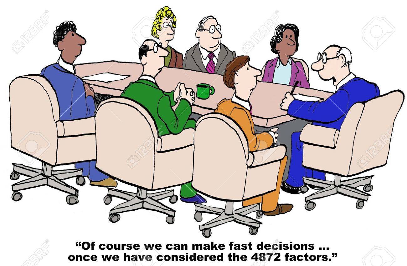 Cartoon of businessman boss, he can make a fast decision after he has considered 4000 factors. - 38910229 Cartoon of businessman boss, he can make a fast decision after he has considered 4000 factors. - 38910229