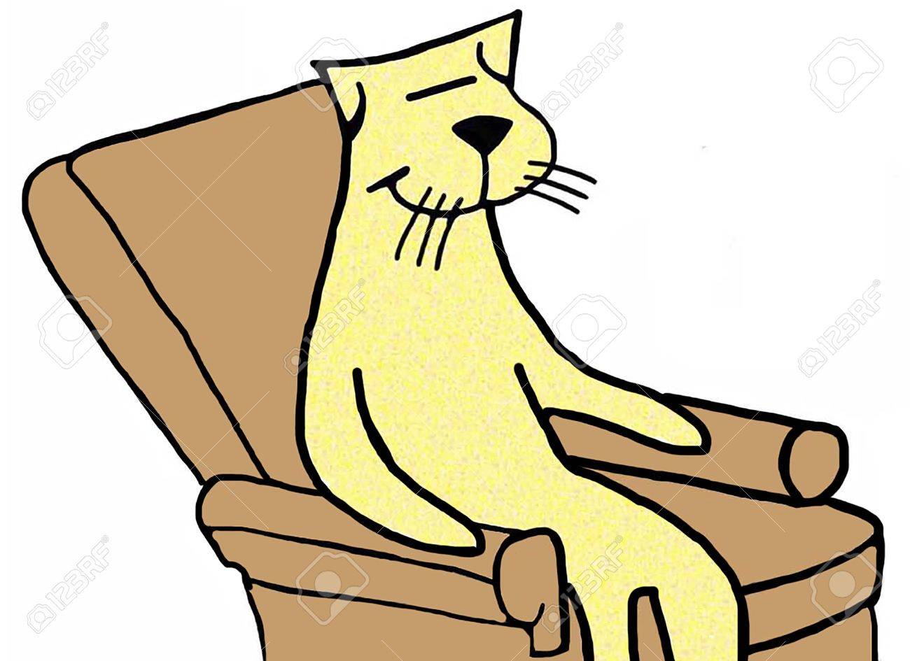 超人気の 黄色い椅子 猫のいる絵透明水彩原画 水彩絵具 墨 Oceanrepublicbrewing Com