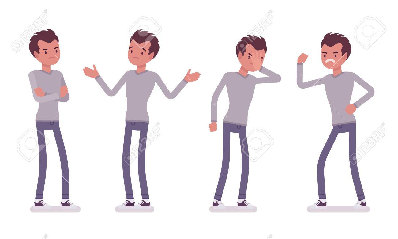 skinny jeans cartoon