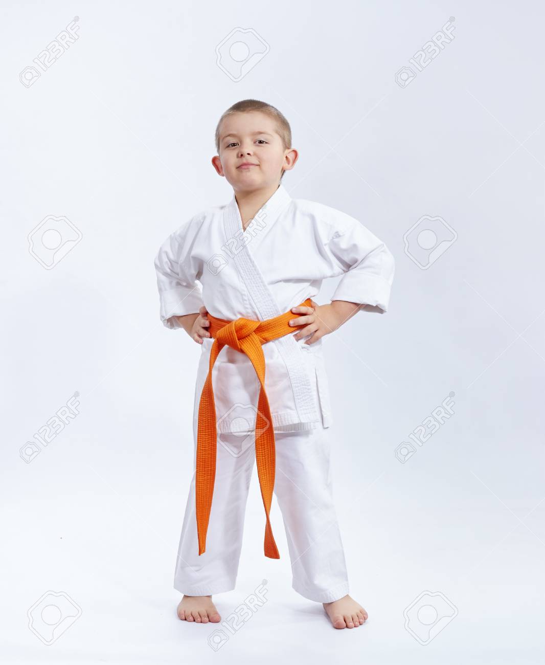 karate orange