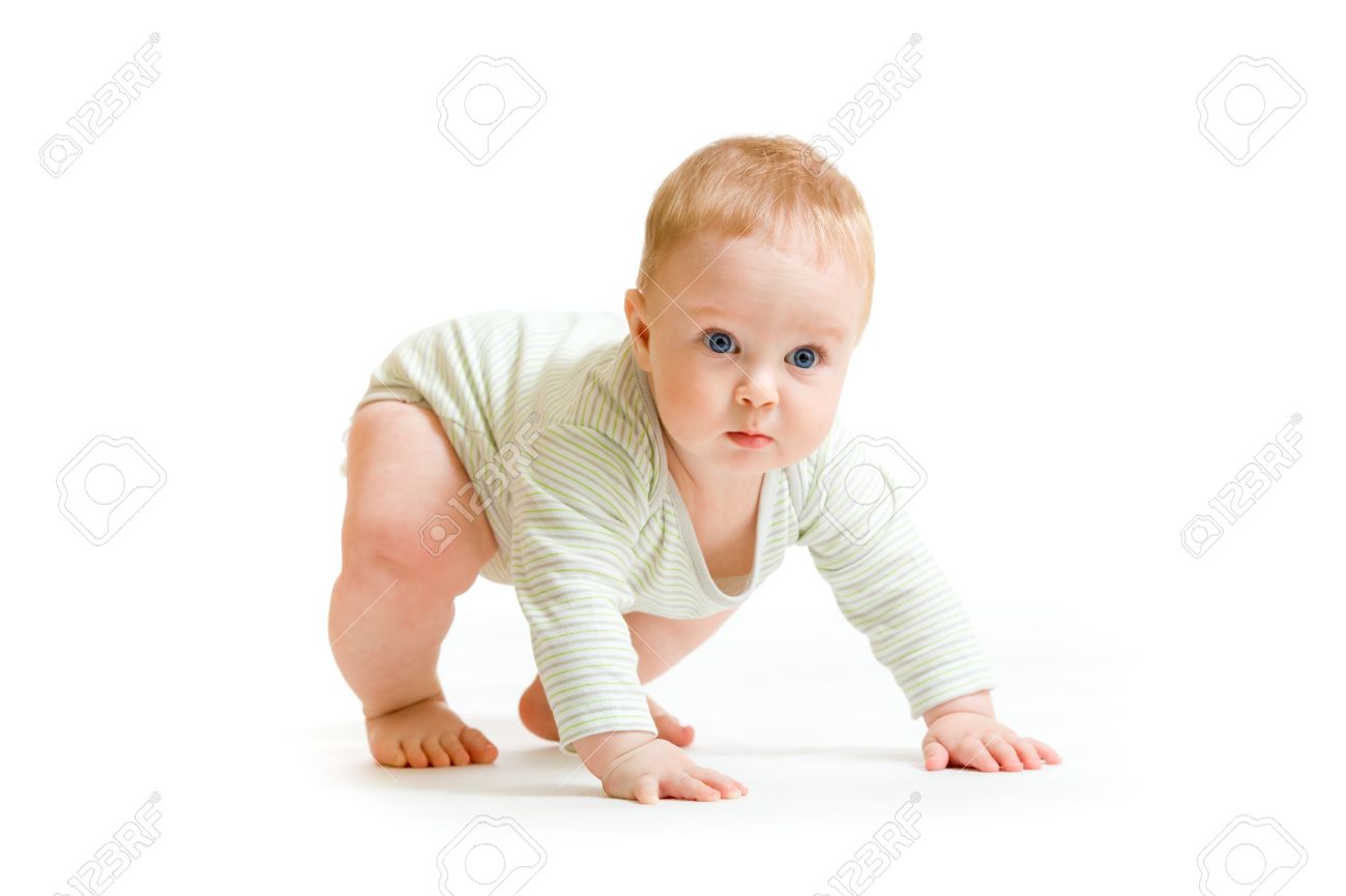 男の子の赤ちゃん幼児分離に立ち上がるしようとしています の写真素材 画像素材 Image