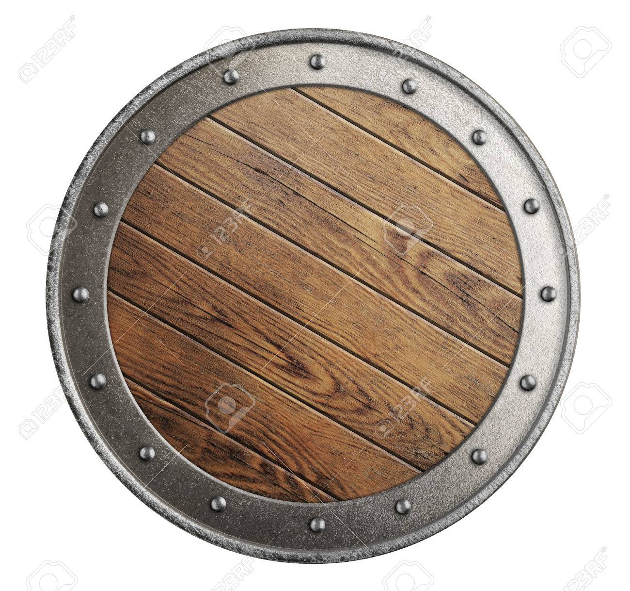 Wooden Viking Shield