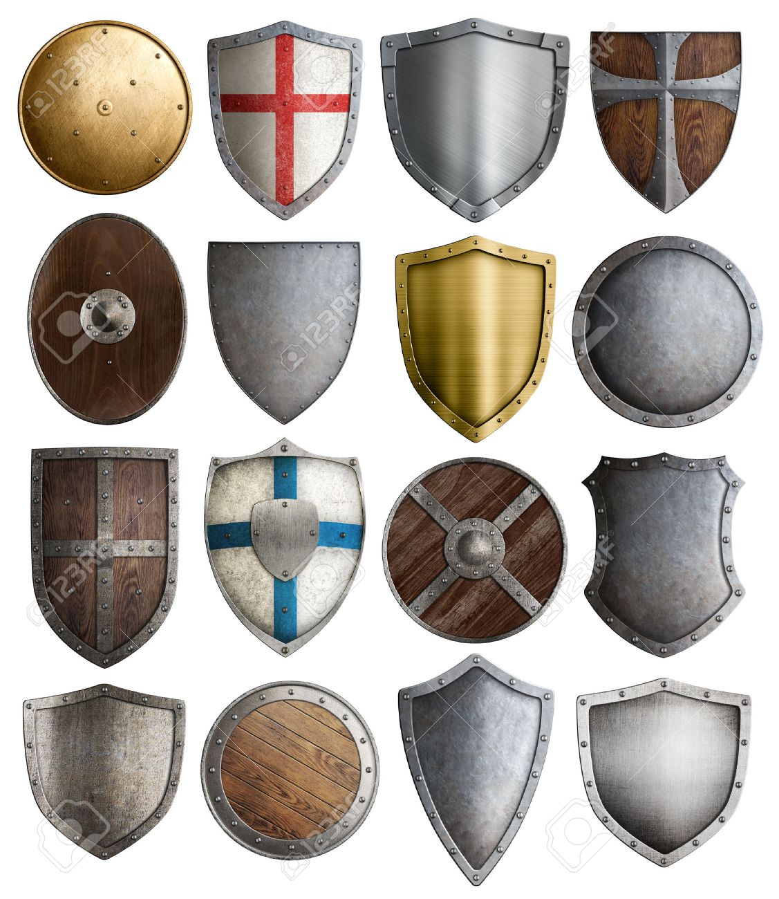 西洋騎士 盾, image size:1127x1300