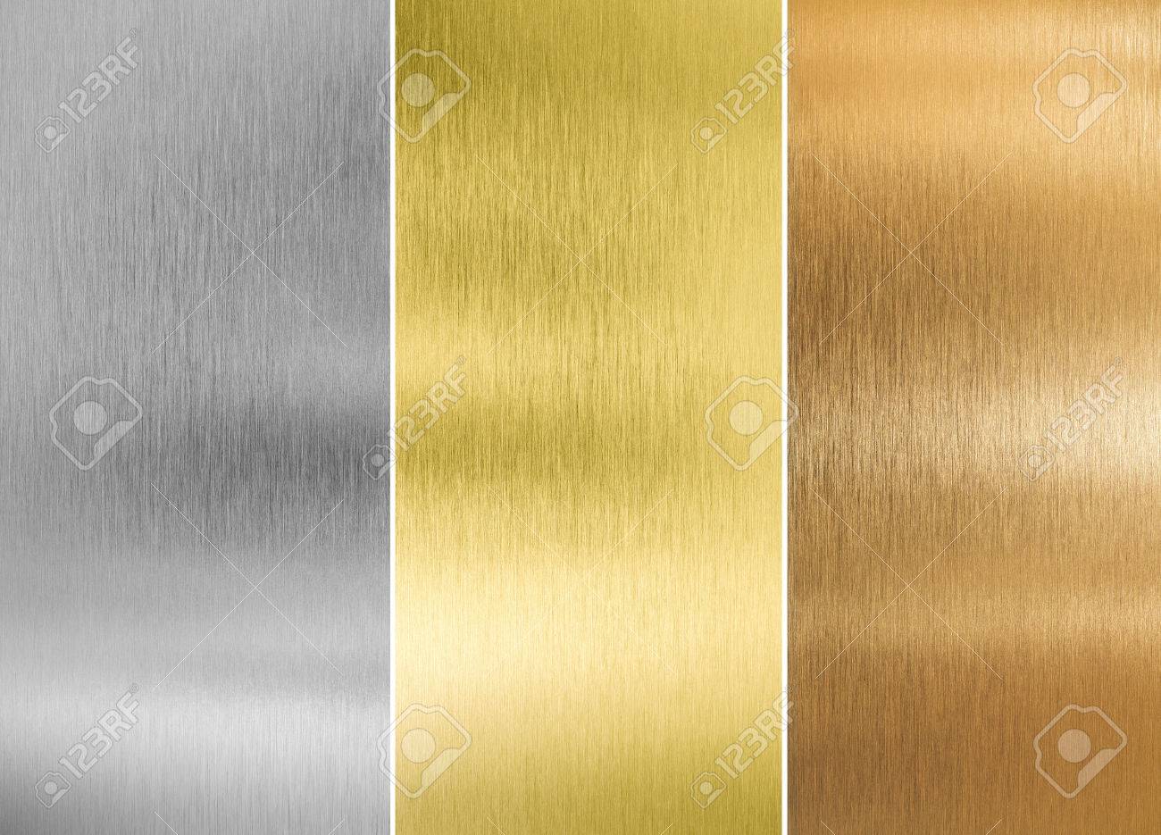 High Quality Silver Gold And Bronze Metal Textures Stock Photo Picture And Royalty Free Image Image 39941111