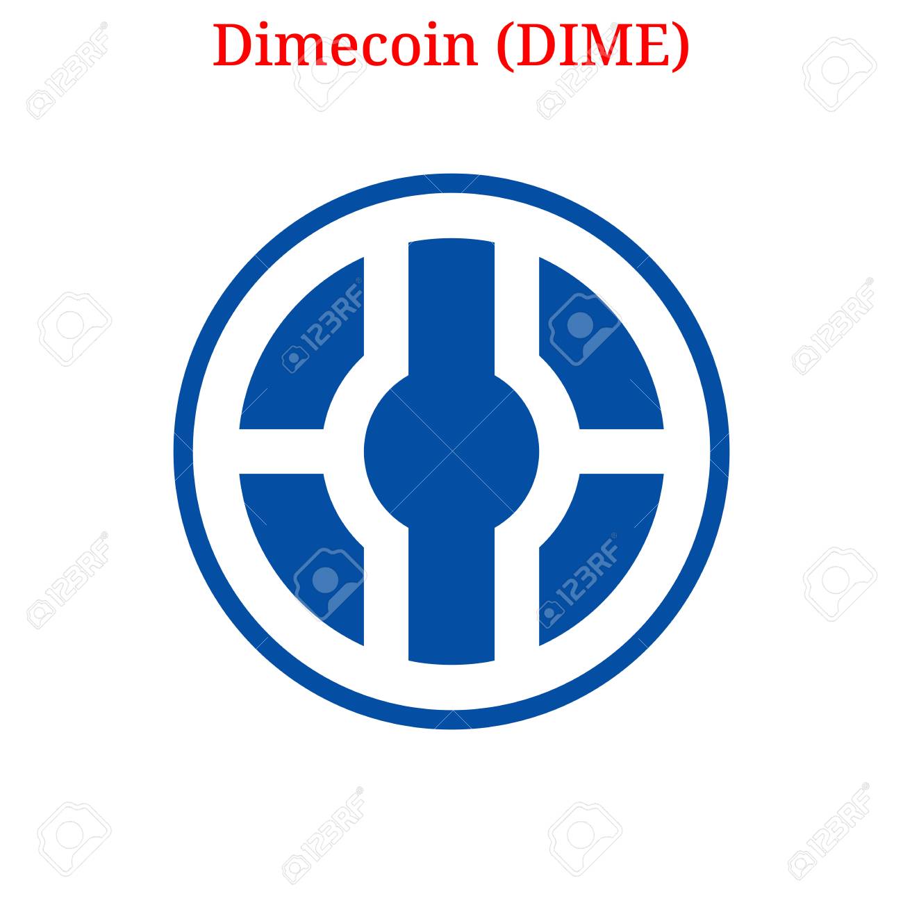 cryptocurrency dime coin