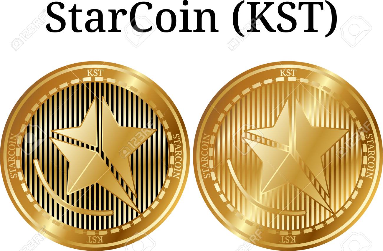 Set Of Physical Golden Star Coin, Digital Cryptocurrency. Starcoin Icon Set  Vector Illustration Isolated On White Background. Royalty Free SVG,  Cliparts, Vectors, and Stock Illustration. Image 100399691.