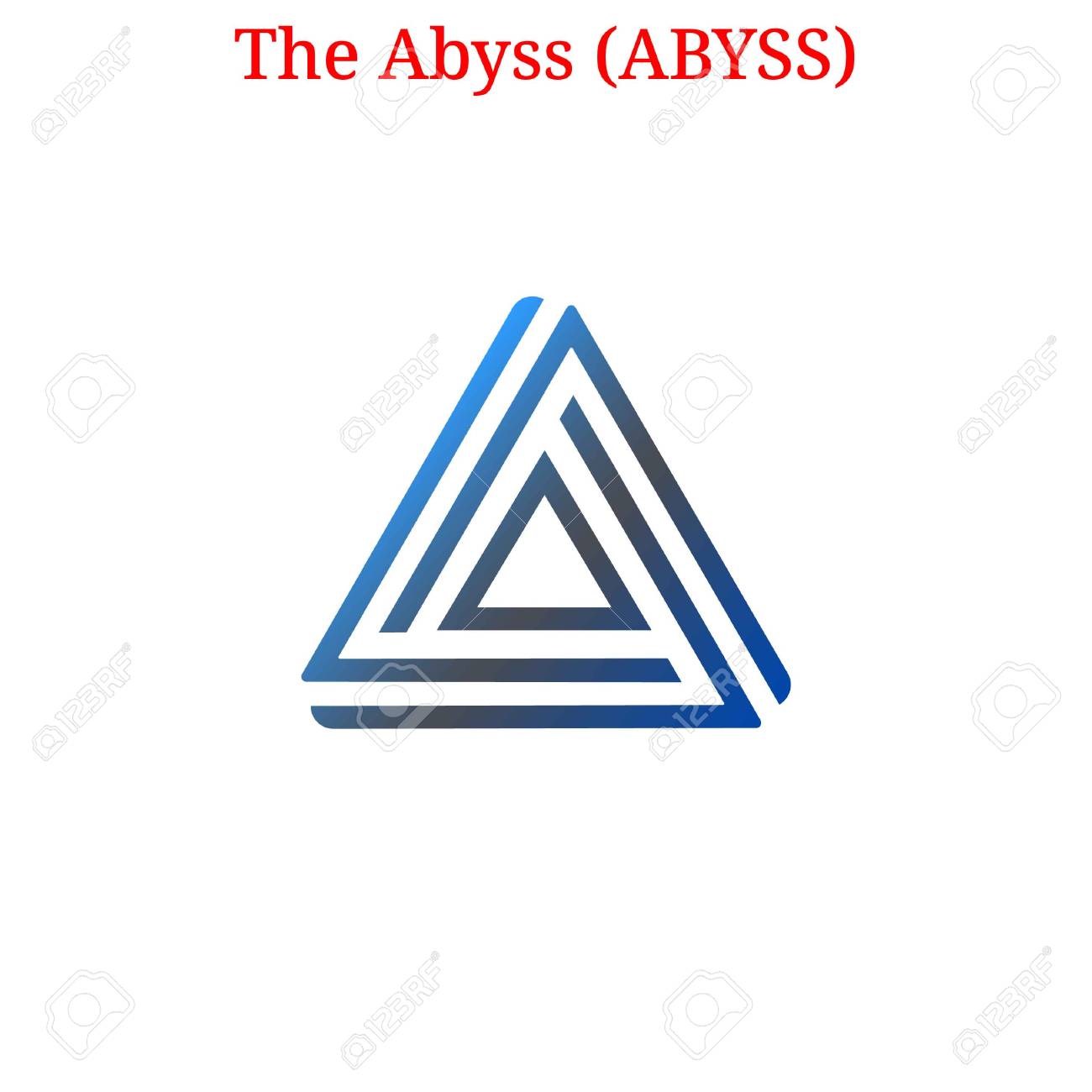The Abyss (ABYSS) Cryptocurrency Logo Royalty Free SVG, Cliparts, Vectors,  and Stock Illustration. Image 103778848.