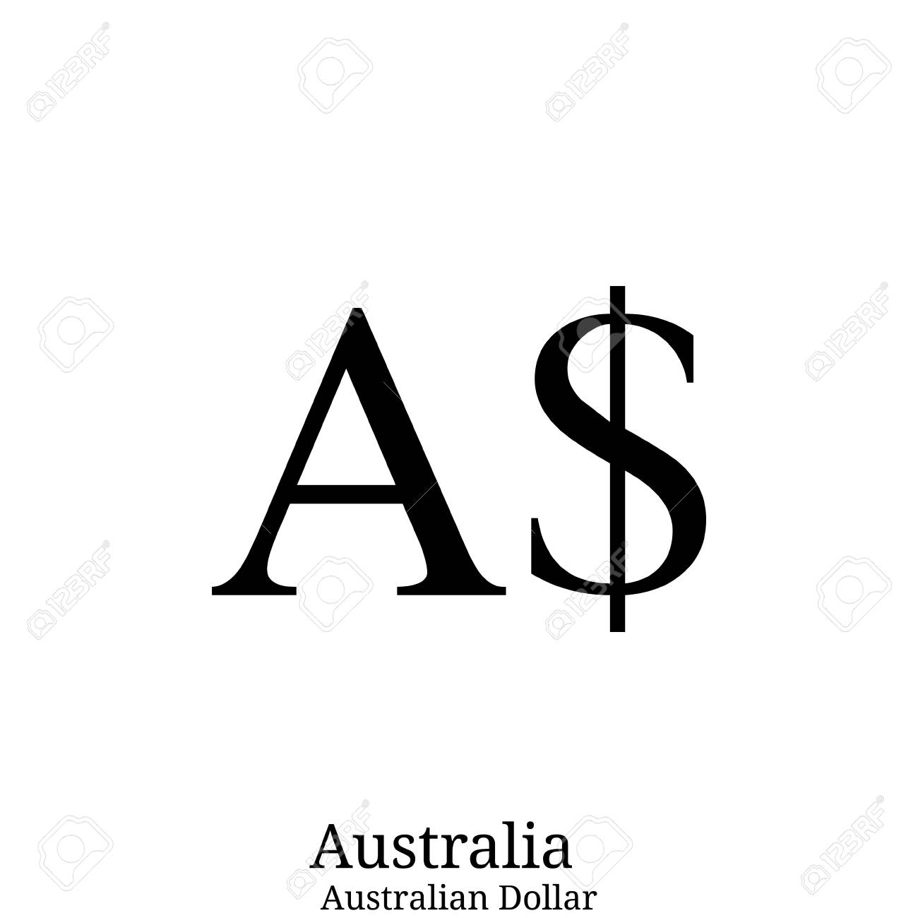 Australian Dollar Royalty Free Cliparts, Vectors, And Stock Image 111436822.