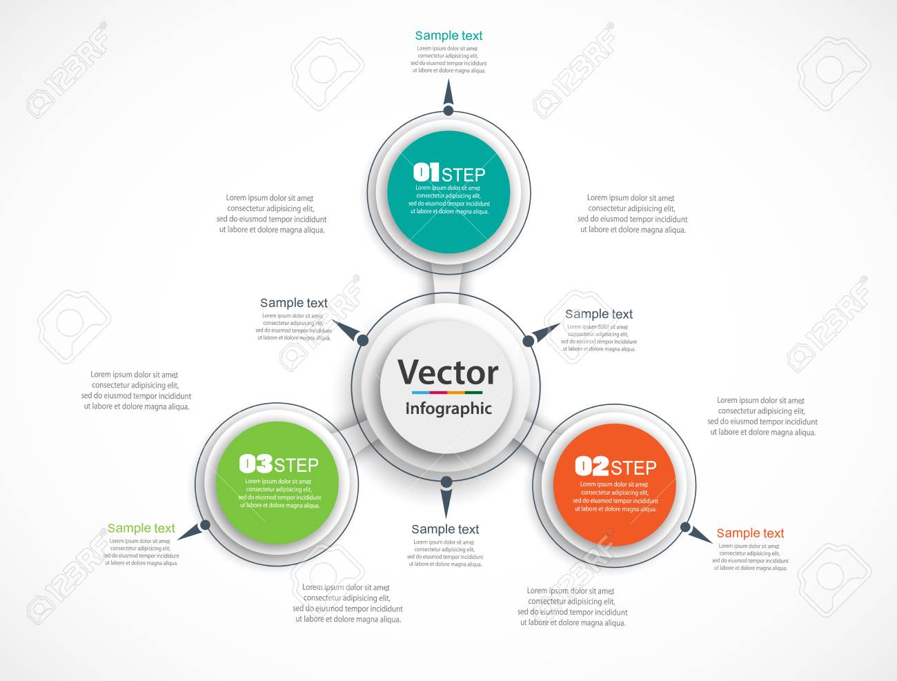 infographic design template can