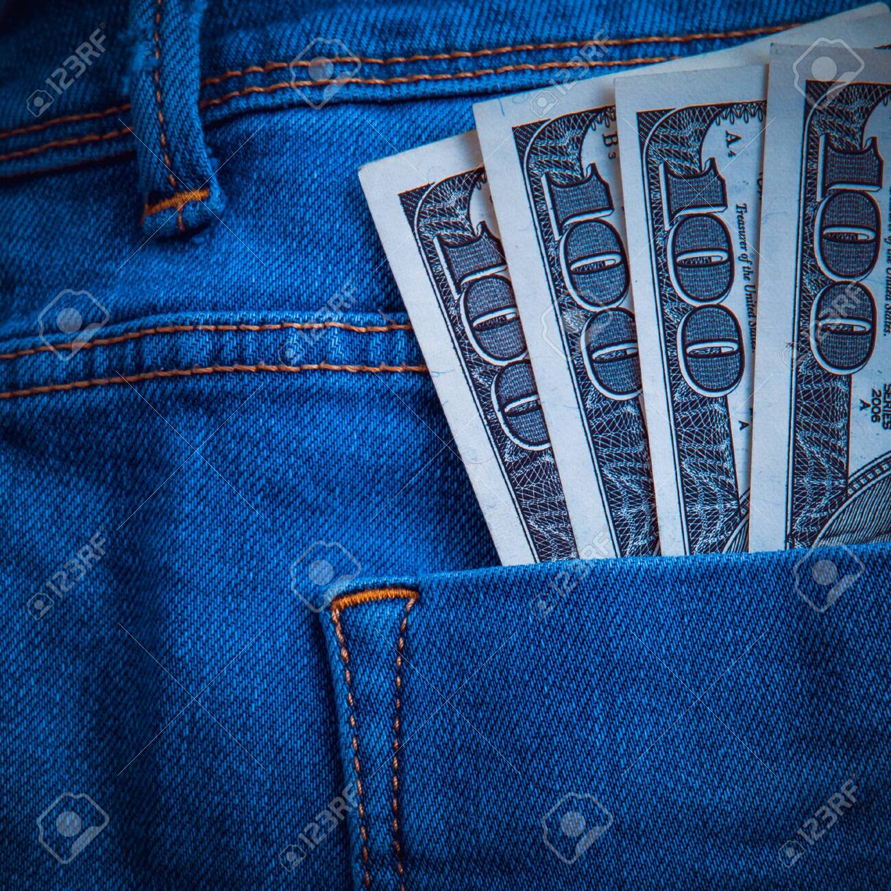 jeans with u on back pocket