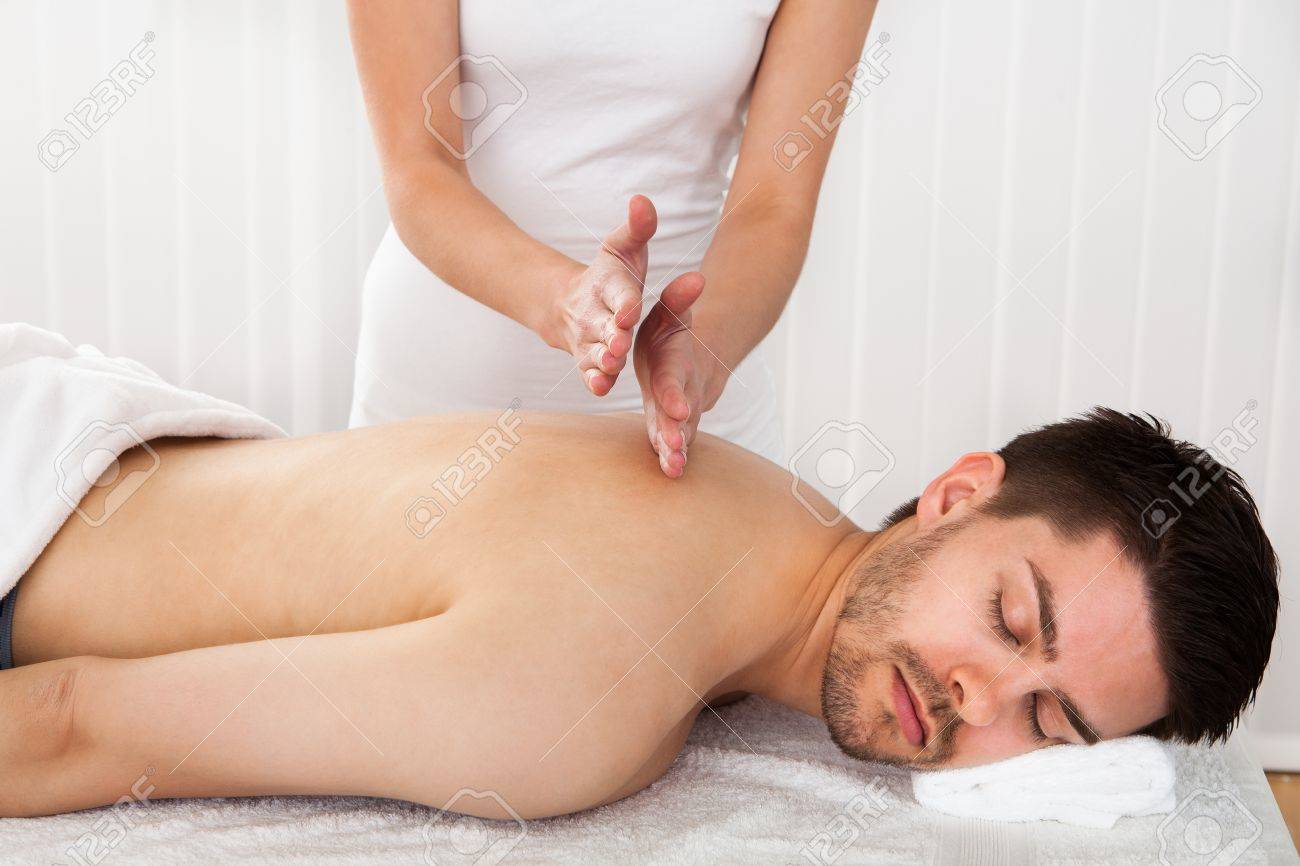 Man getting massage Clearance
