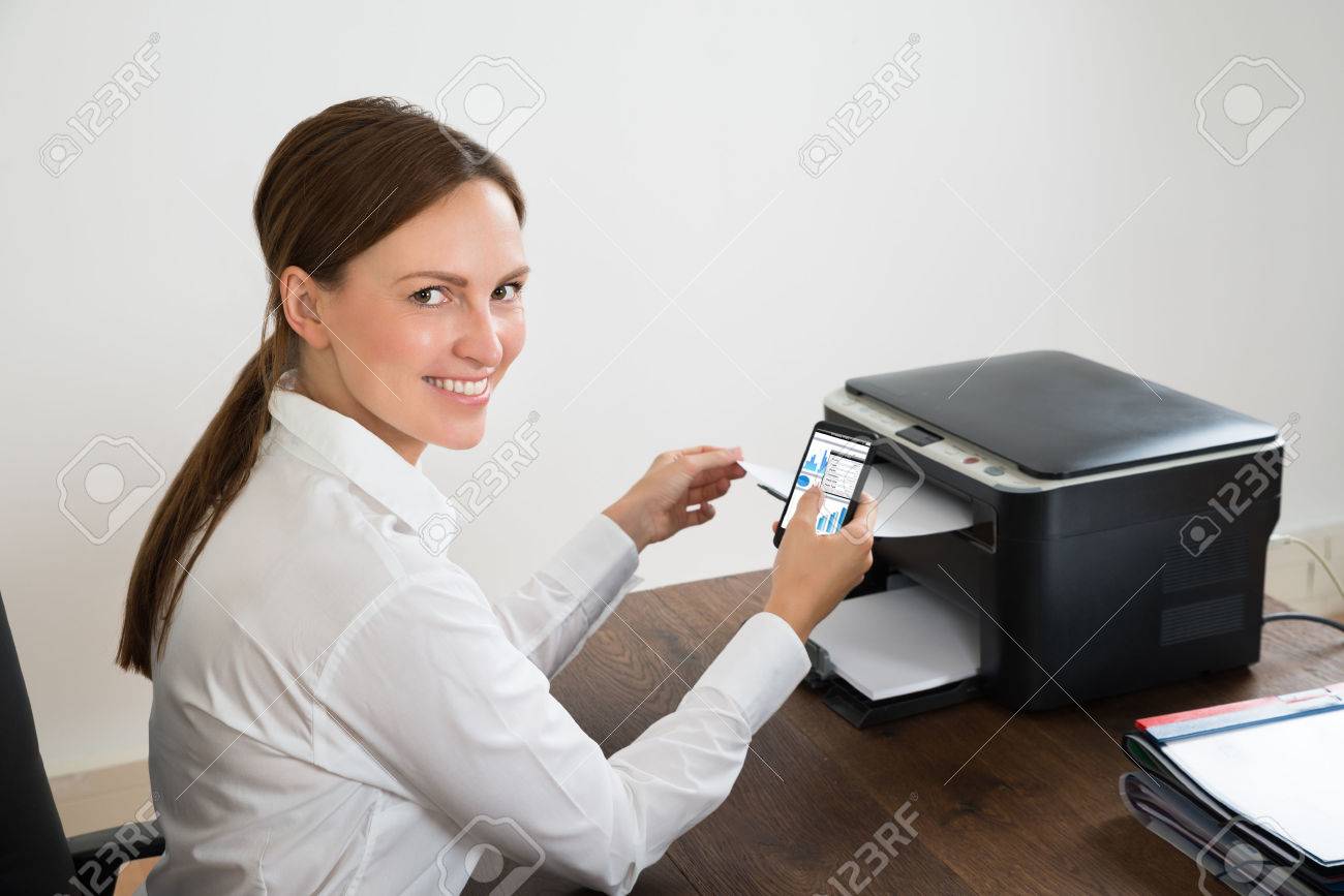 using printer from phone