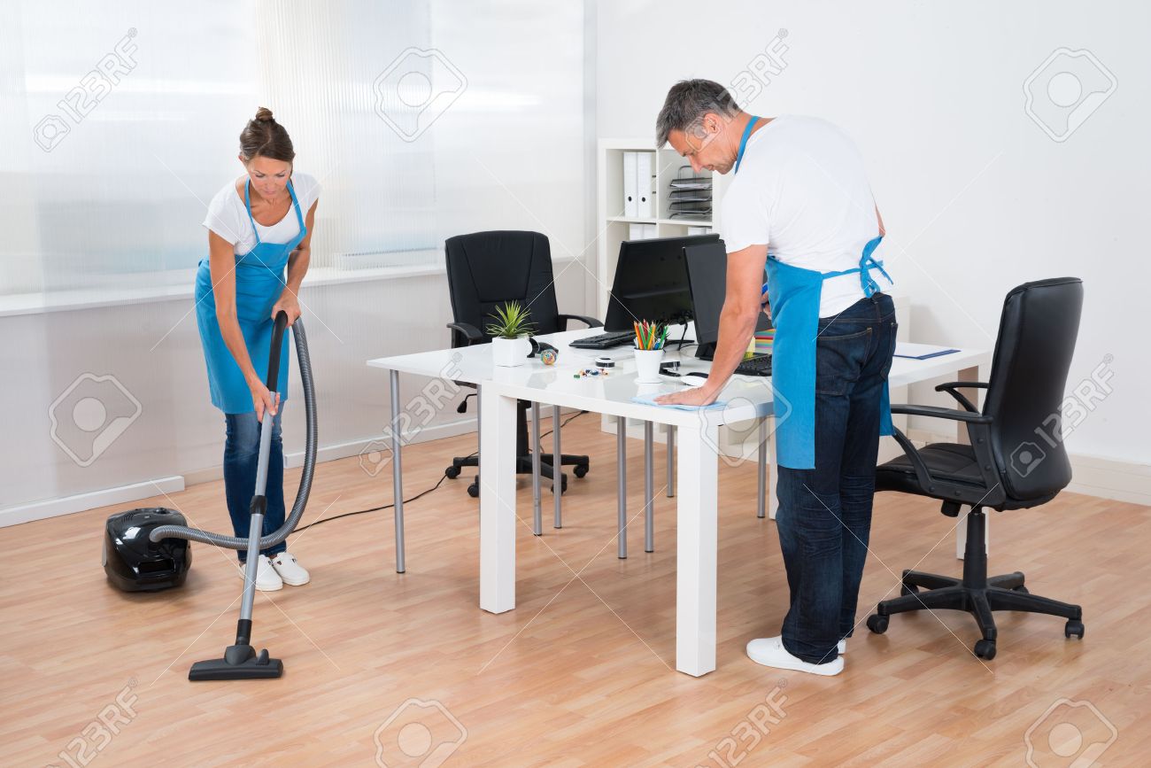 office cleaning images