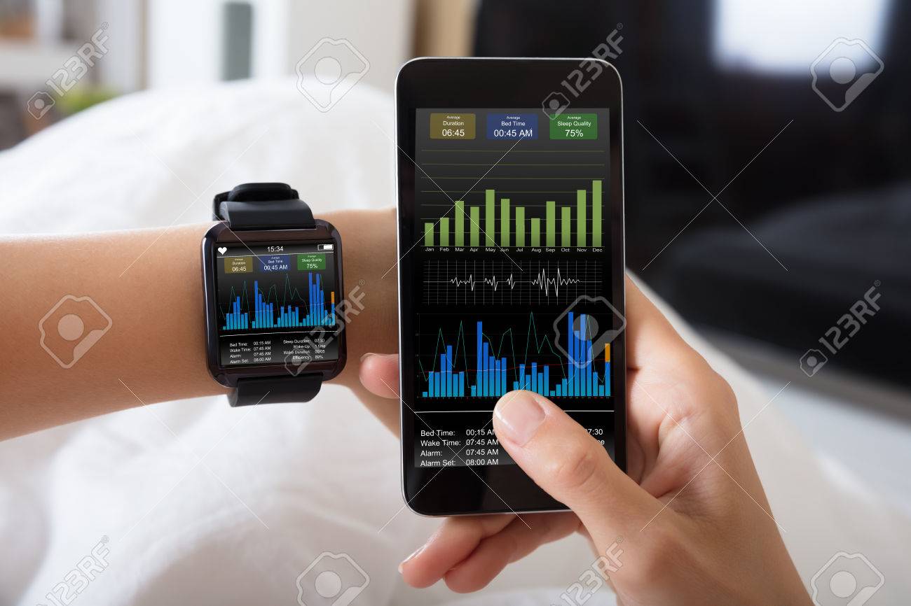 hand mobile watch