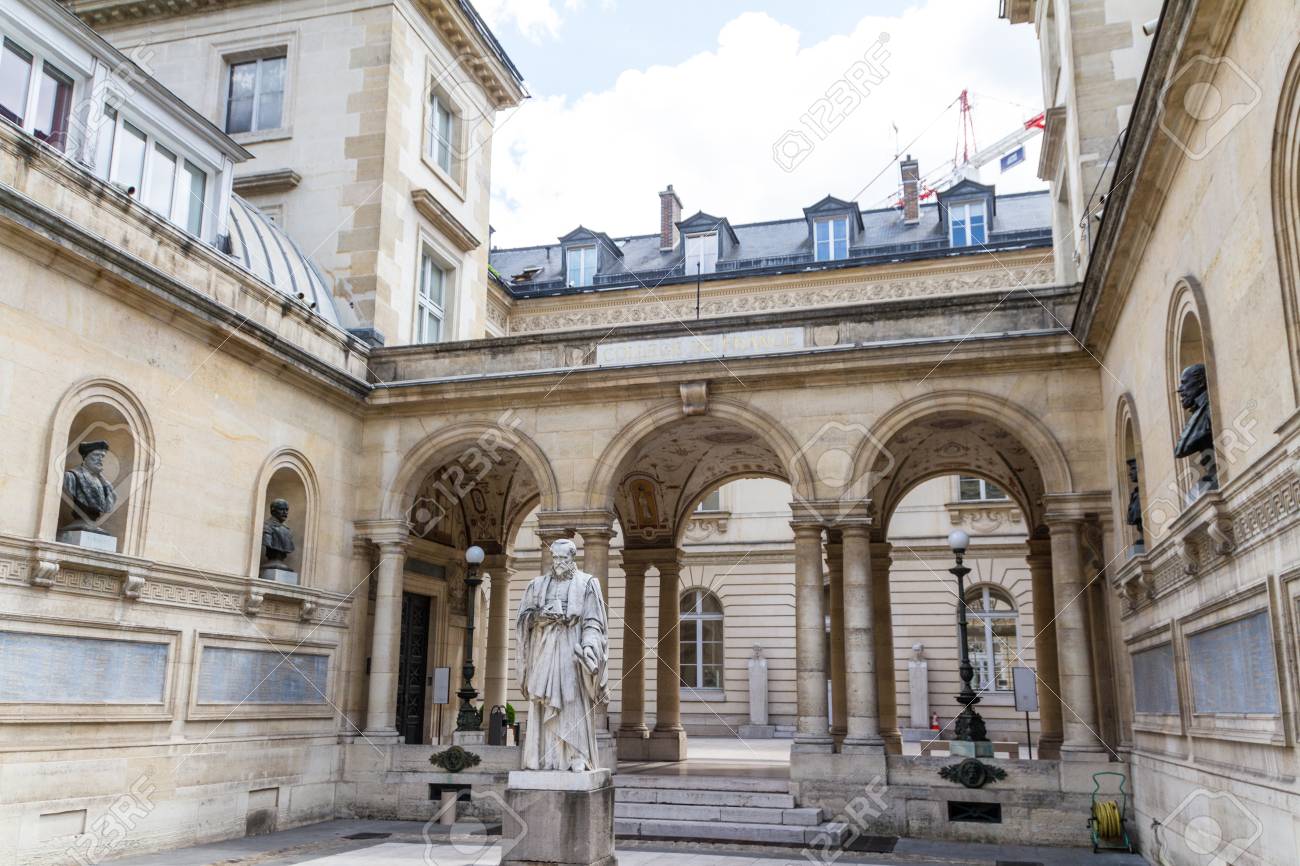 ソルボンヌ大学 パリ大学 パリの の写真素材 画像素材 Image