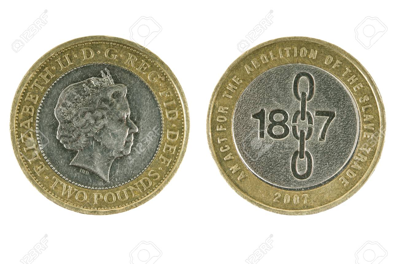 イギリス2ポンド！【未使用品】 イギリス コイン 2 ポンド。の写真素材・画像素材 Image