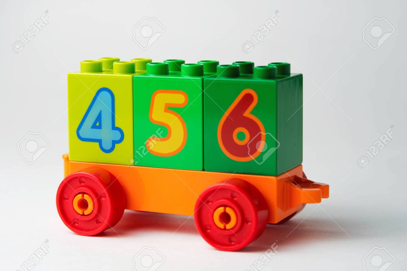 duplo orange train