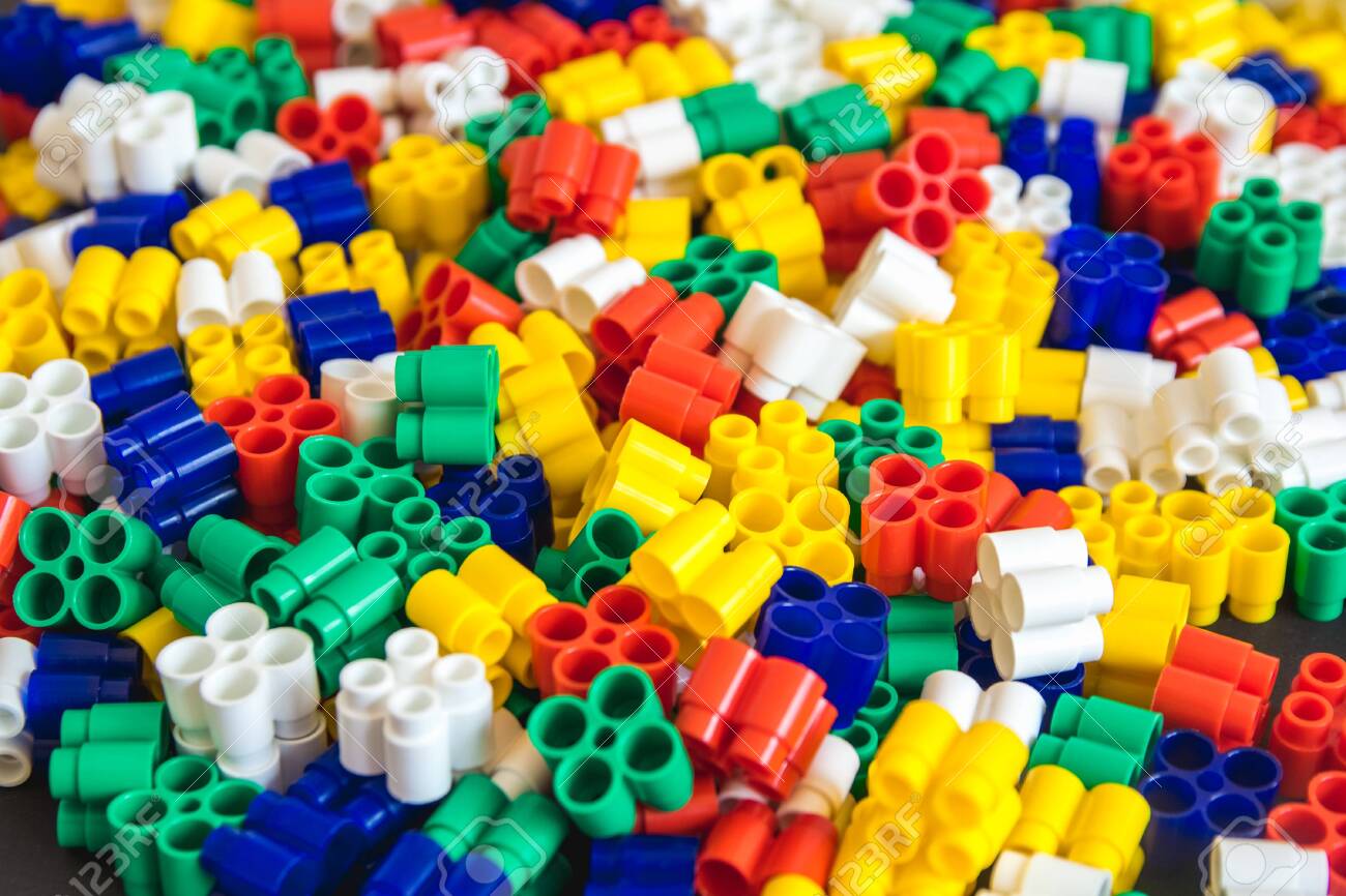 small plastic building blocks