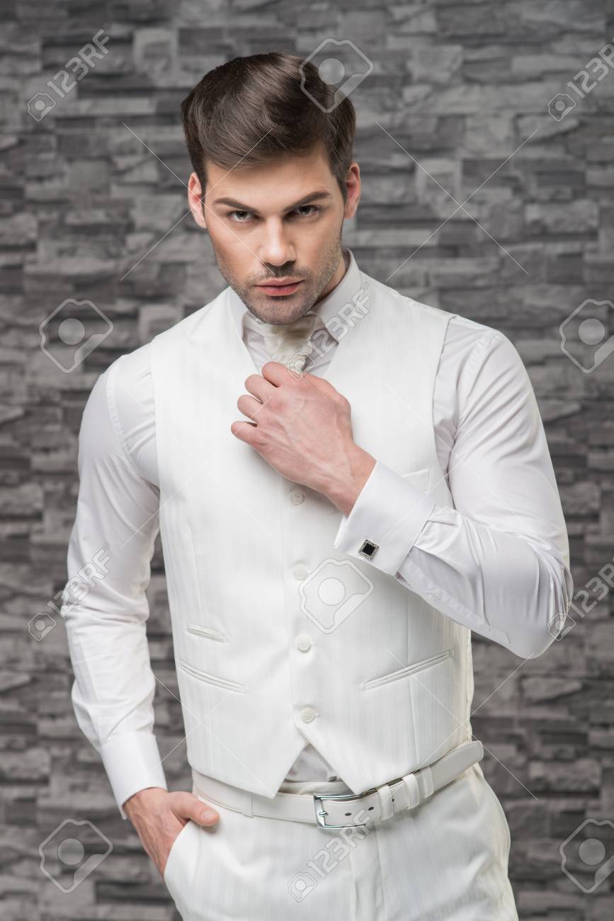 cheap waistcoat and trousers