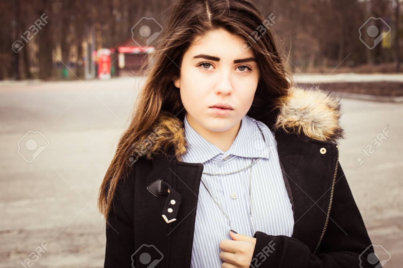 black coat for teenage girl