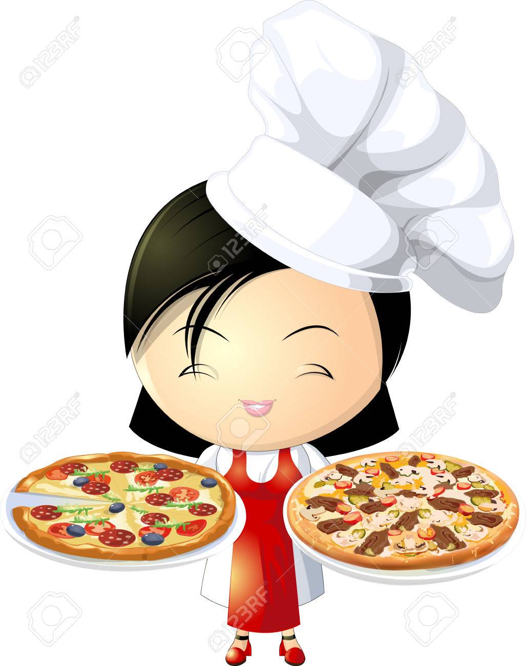 Pizza Girl Royalty Free SVG, Cliparts, Vectors, and Stock Illustration.  Image 30221180., image size:1027x1300
