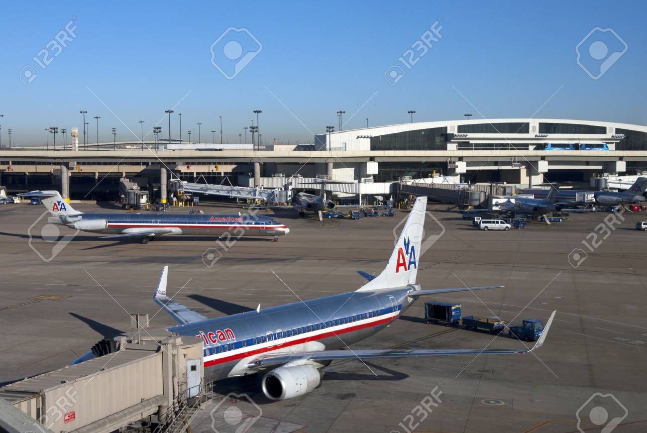 Aircraft Santiago Dallas American Airlines American Airlines