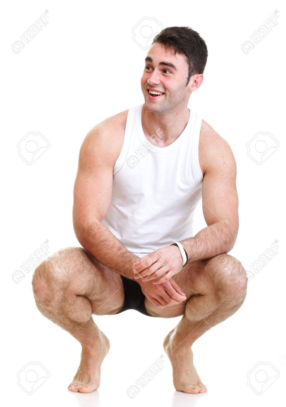 healthy happy young man