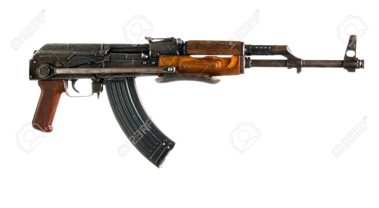 Armes A Feu D Armes Sur Fond Blanc Banque D Images Et Photos Libres De Droits Image