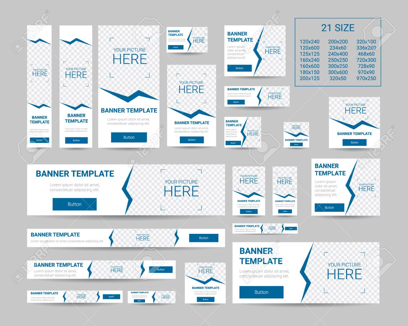 vector web banners templates banners templates