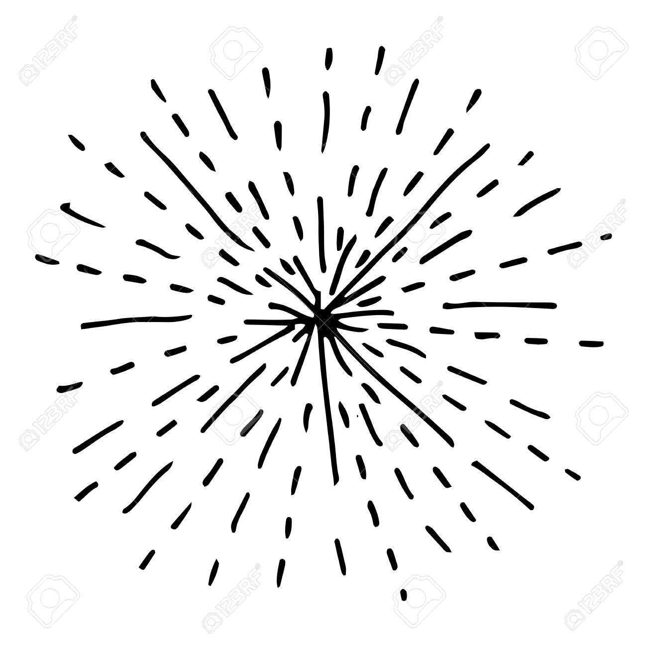 pencil doodle template or element hand drawn scribble sketch