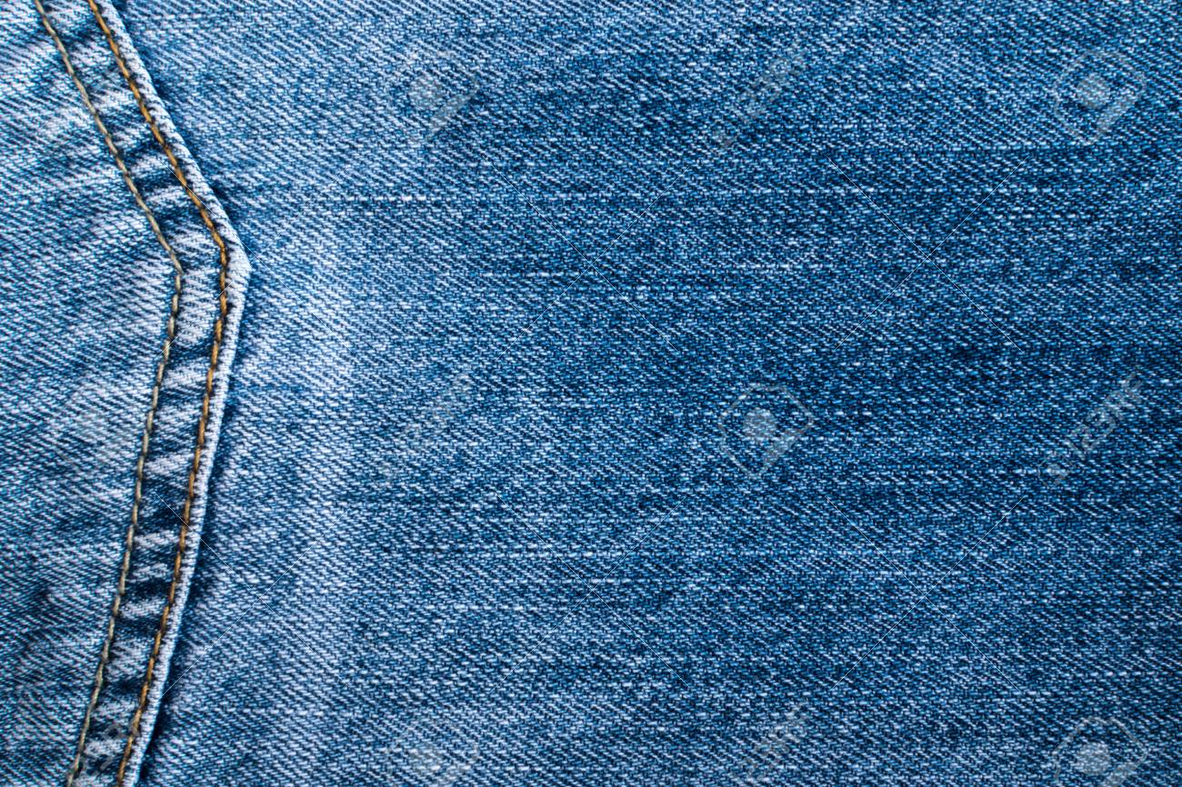 blue jeans and stitches texture denim background with seam stock stitches denim