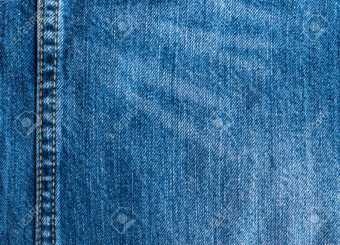 blue stitch jeans