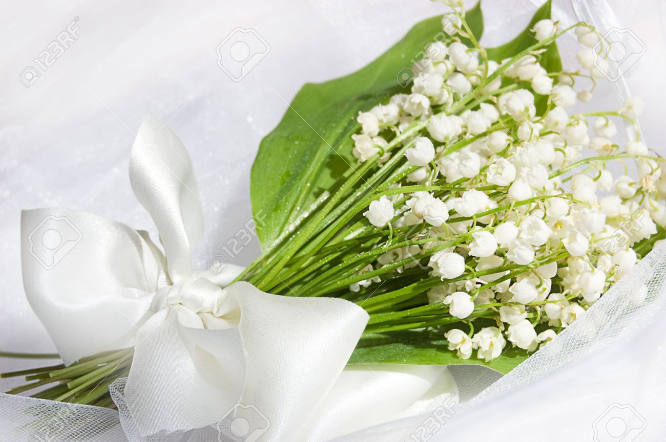 Lily Of The Valley Wedding Bouquet