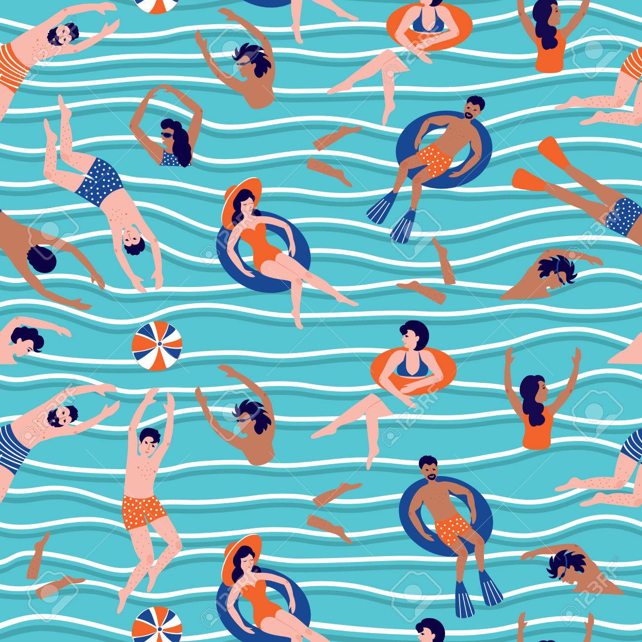 People Swimming And Rests In The Sea Vector Summer Illustration Royalty Free Cliparts Vectors And Stock Illustration Image People Swimming And Rests In The Sea Vector Summer Illustration Royalty Free Cliparts Vectors And Stock Illustration Image