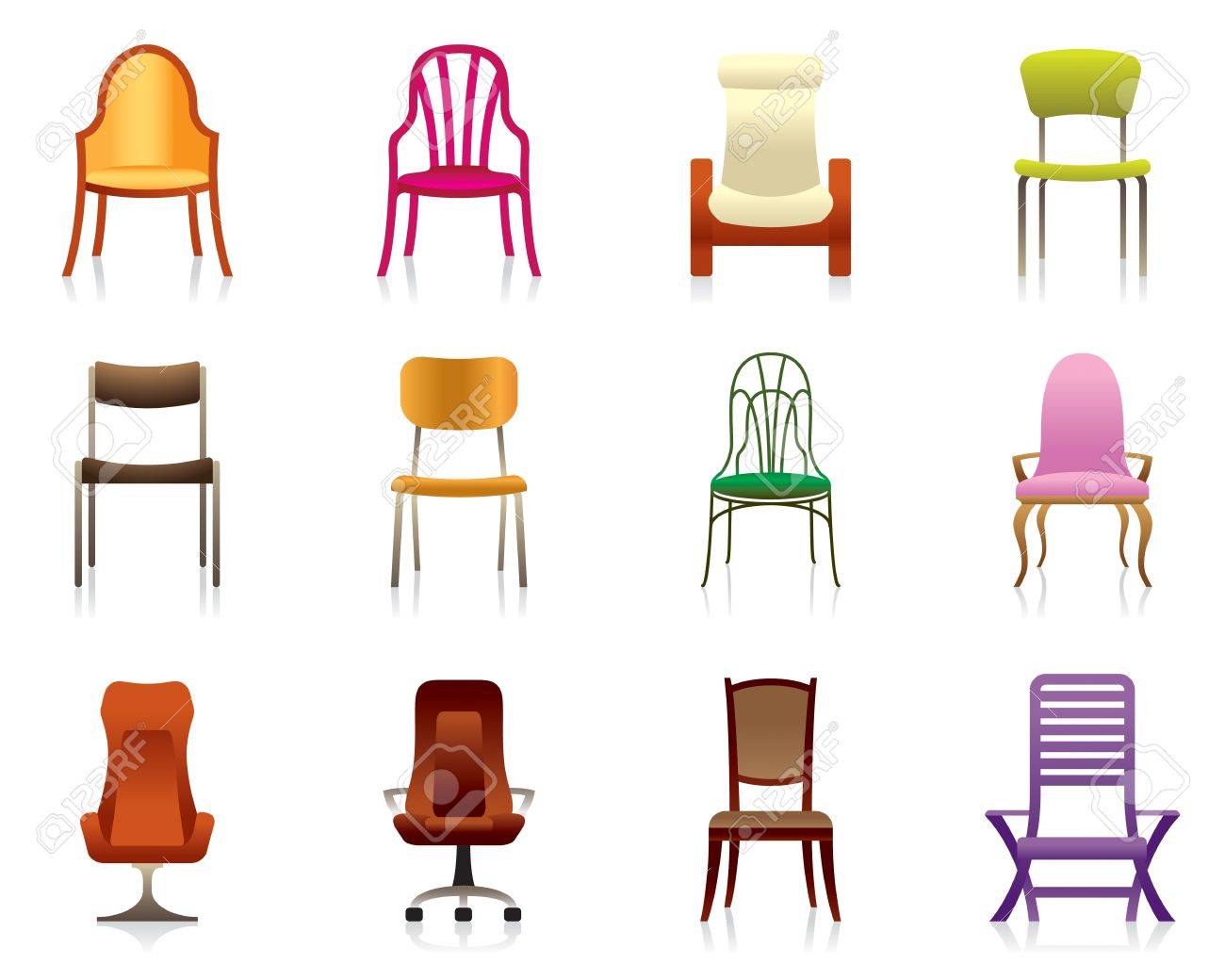 Interior Luxury Office And Plastic Chairs Royalty Free Cliparts Vectors And Stock Illustration Image 12481121