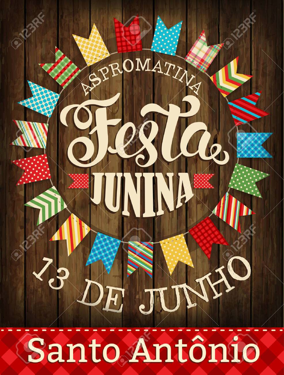 Festa Junina illustration traditional Brazil June festival party. Vector illustration. Poster. - 76968163 Festa Junina illustration traditional Brazil June festival party. Vector illustration. Poster. - 76968163