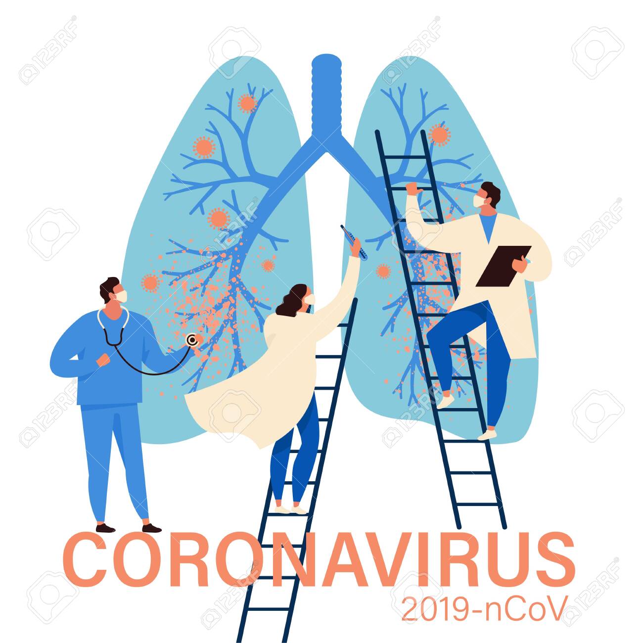 Virus diagnosis and patient treatment abstract concept vector illustration. Coronavirus test kit, coronavirus patient isolation quarantine and treatment, vaccine development abstract metaphor. - 140819204 Virus diagnosis and patient treatment abstract concept vector illustration. Coronavirus test kit, coronavirus patient isolation quarantine and treatment, vaccine development abstract metaphor. - 140819204